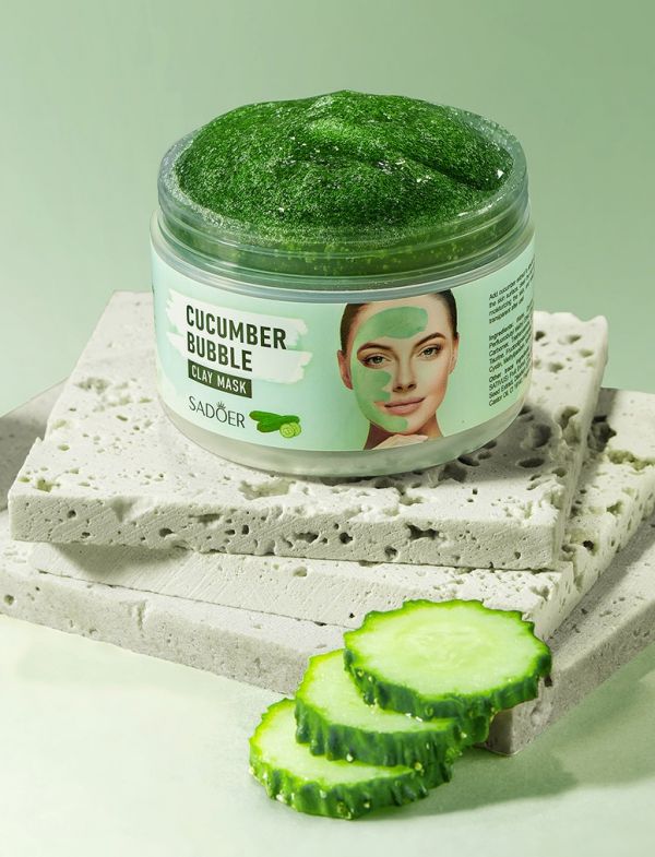 Cucumber bubble mask SADOER.(94303)